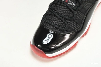 BLACK 528895-012 MENS AIR RED 11 RETRO JORDAN  LOW "BRED" 1111